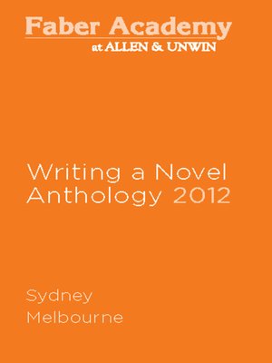 cover image of Writing a Novel Anthology, 2012